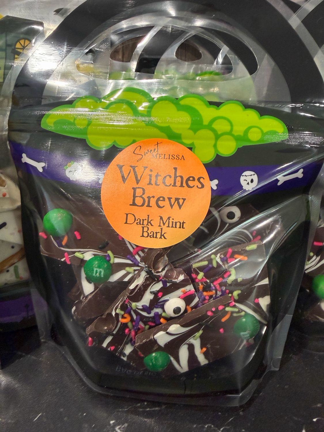 Witches Brew-Dark Chocolate Mint Bark