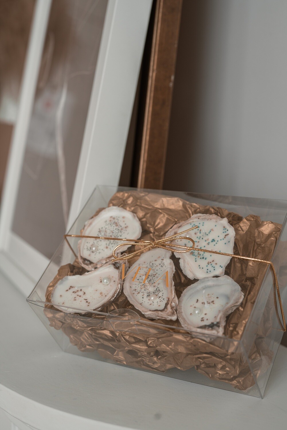 Oyster Candle Set