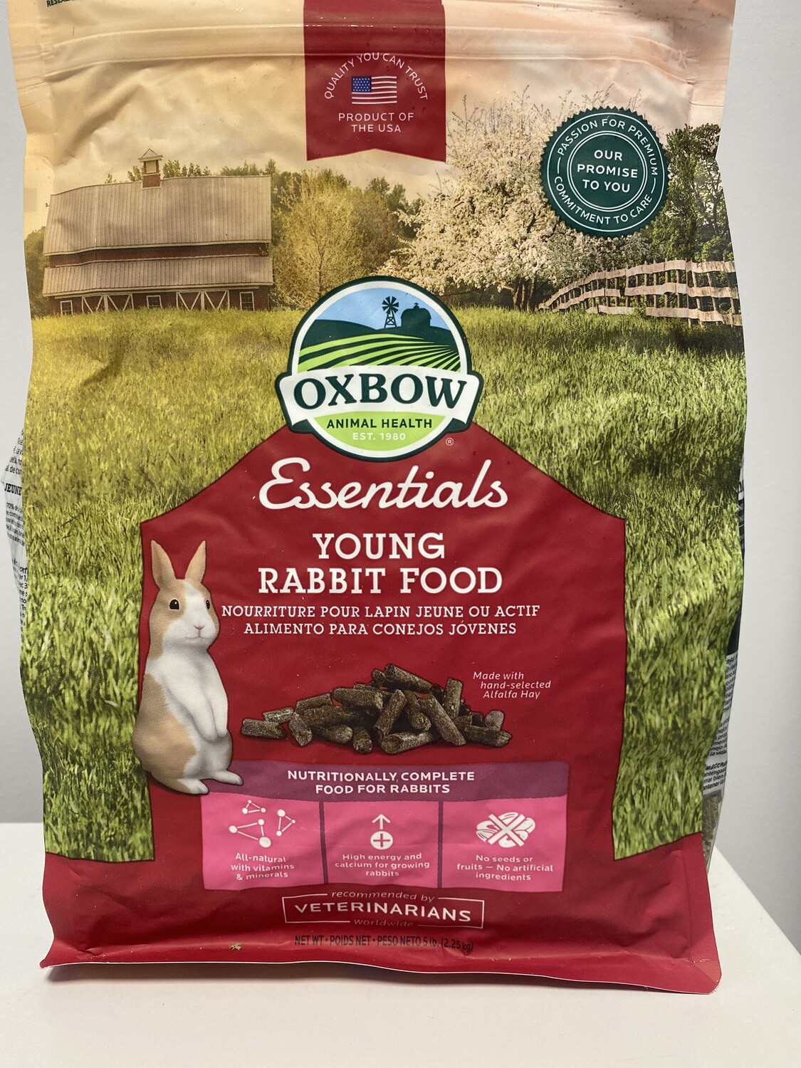 Oxbow Young Rabbit Food 2.25kg