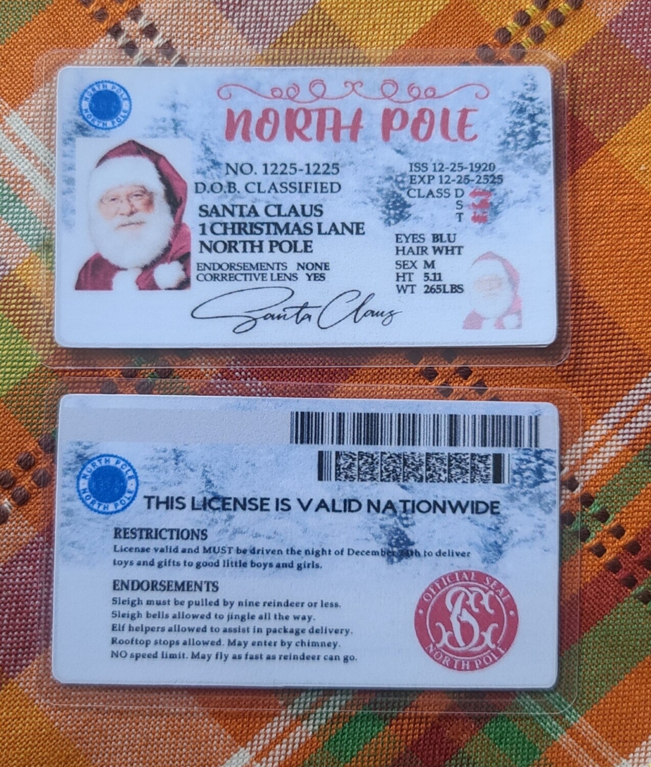 Santa&#39;s License