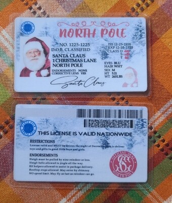 Santa&#39;s License