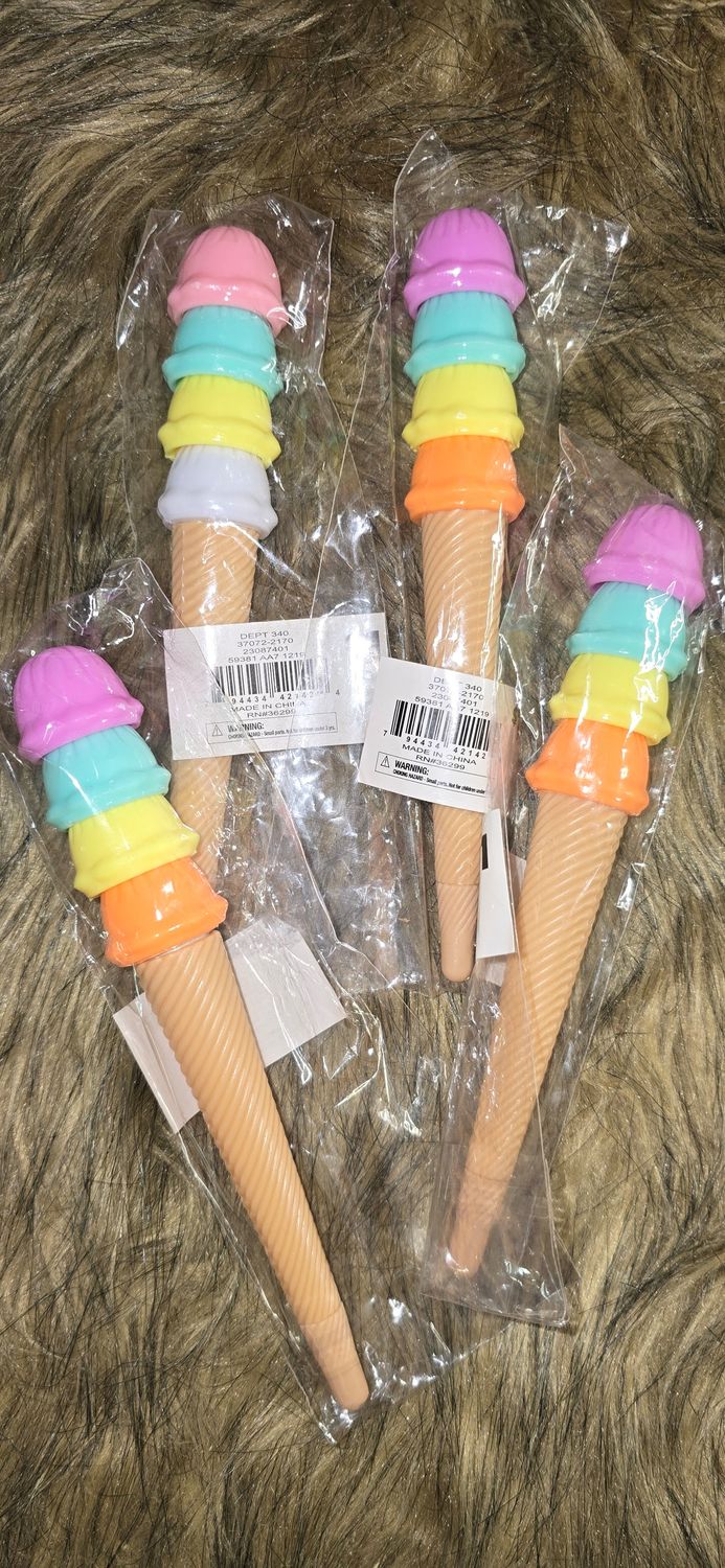 Ice Cream Cone Pens