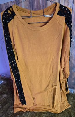 Golden/Black Long Sleeve- 3X