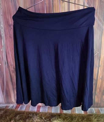 Honey Me Brand Navy Blue Skirt- Large