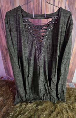 Olive Cardigan- 2X
