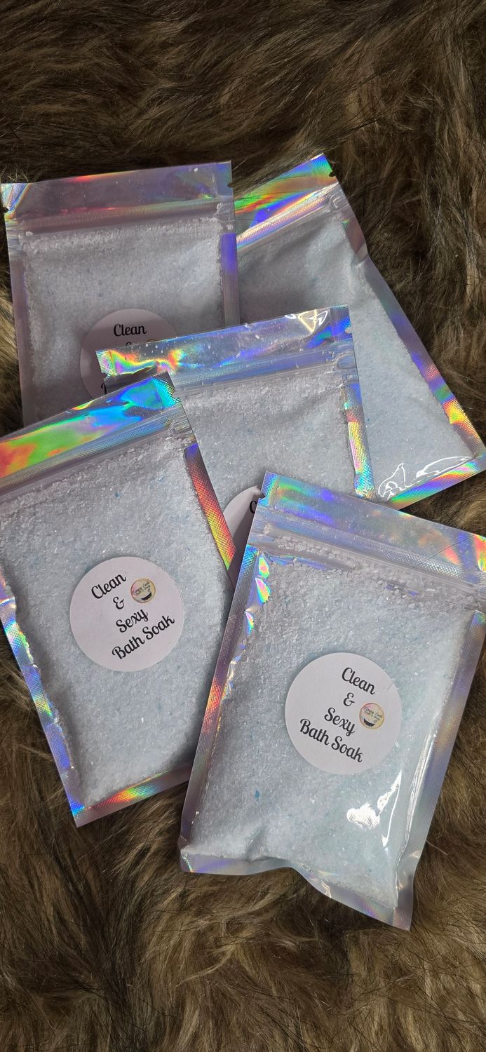 Large Bag of Bath Soak- Clean &amp; Sexy