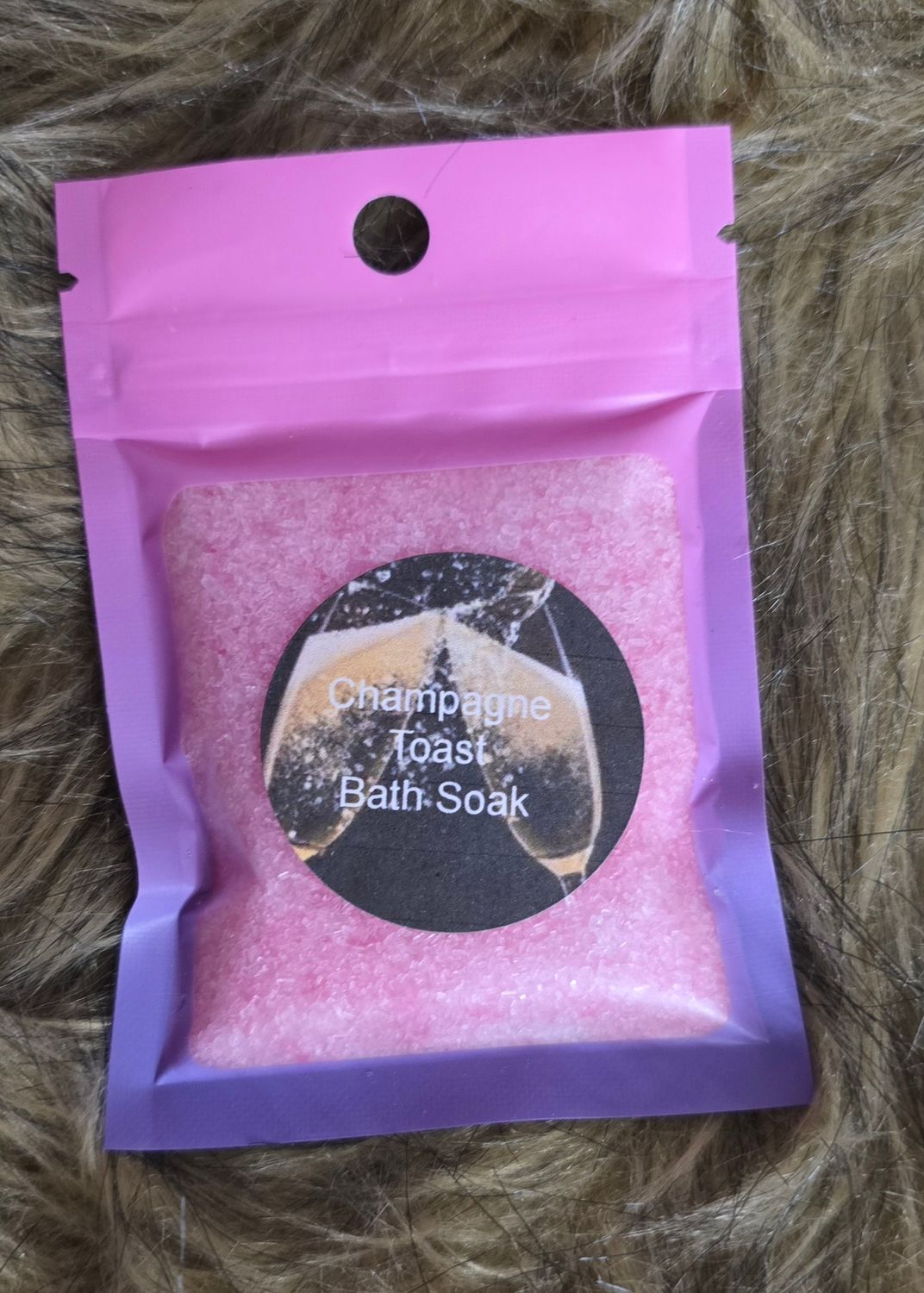 Small Bag of Bath Soak- Champagne Toast