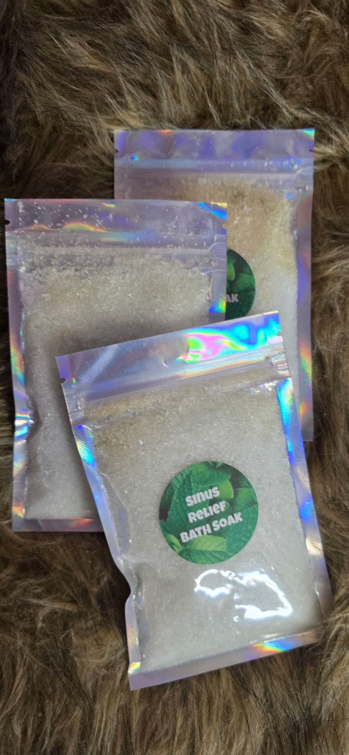 Large Bag of Bath Soak- Sinus Relief