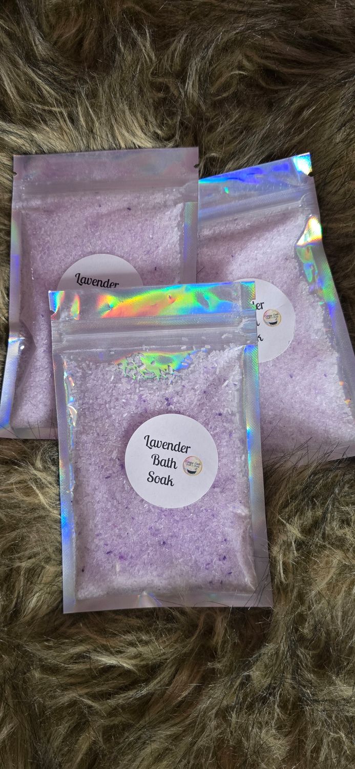 Large Bag of Bath Soak- Lavender