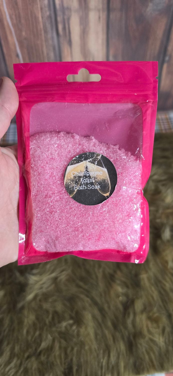 Large Bag of Bath Soak- Champagne Toast