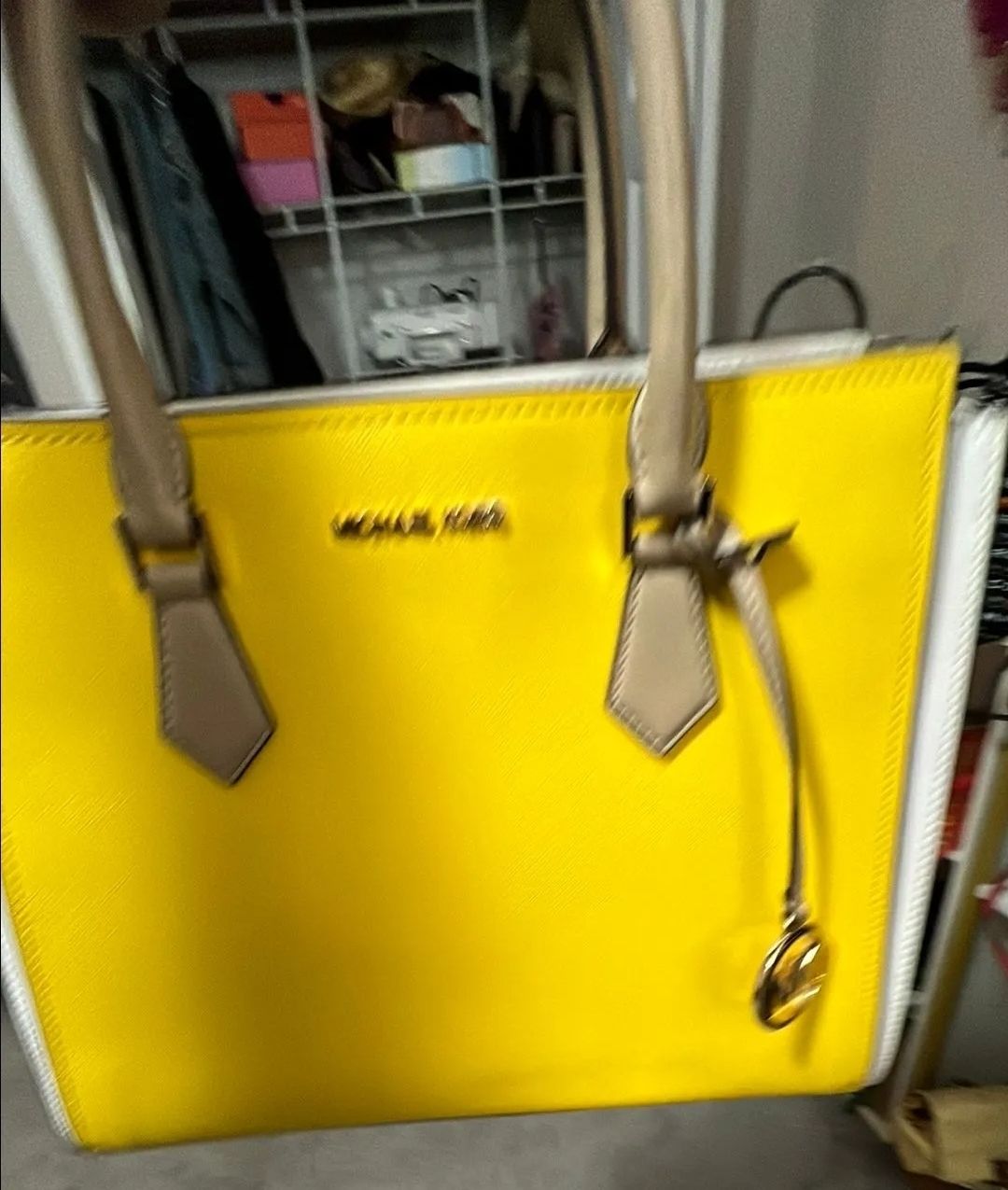 MK Yellow Bag- USED