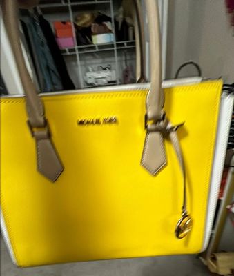 MK Yellow Bag- USED