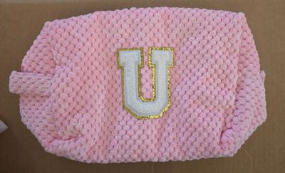 Makeup bag- Letter U