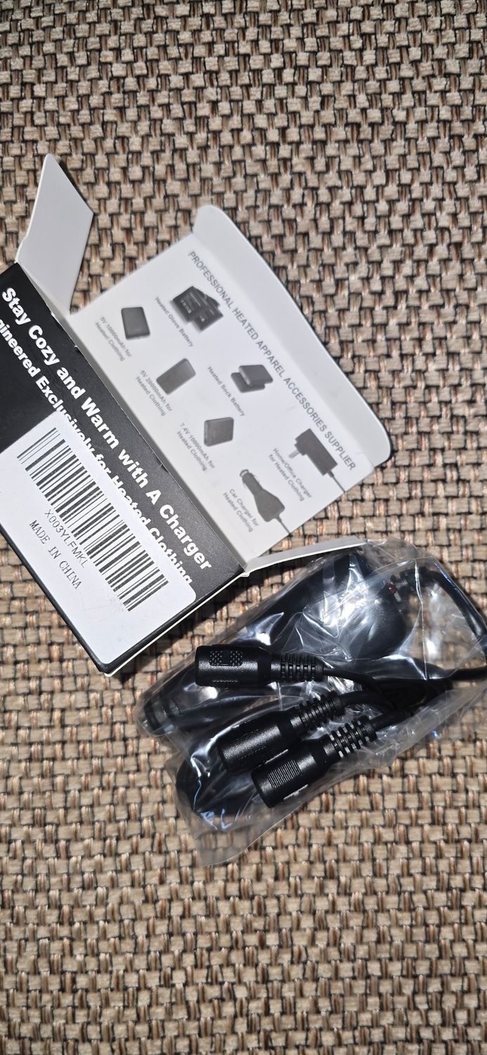 Car Charger For Heated Clothing