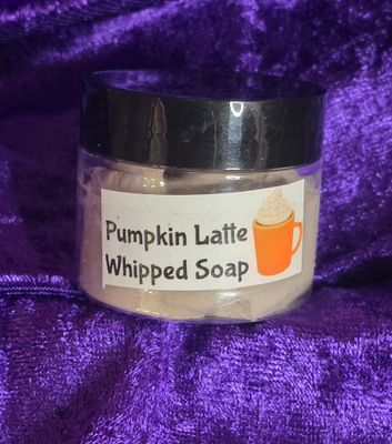 Pumpkin Latte Whipped Soap- Small