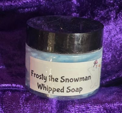 Frosty The Snowman Whipped Soap- Small