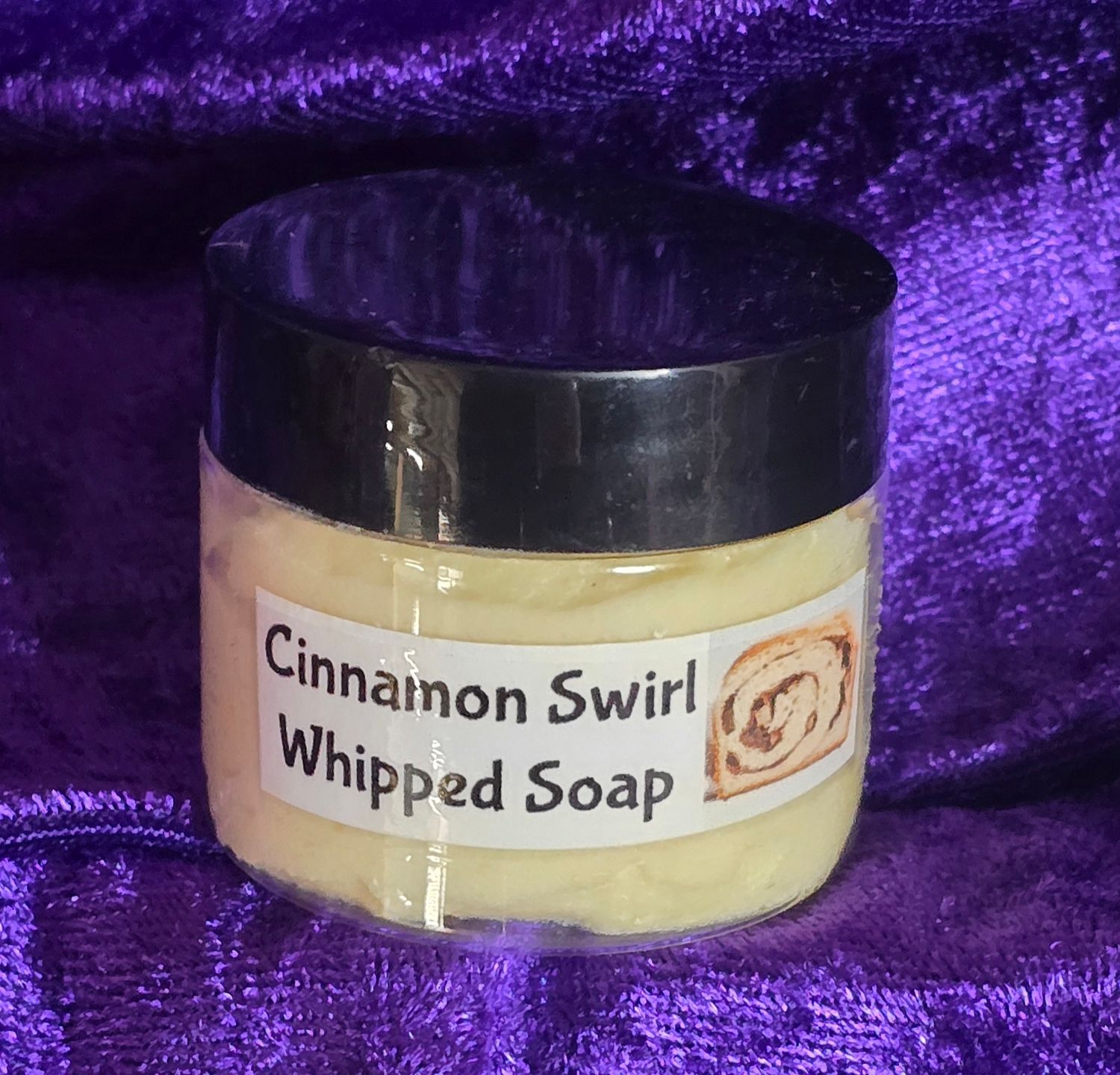 Cinnamon Swirl Whipped Soap- Small