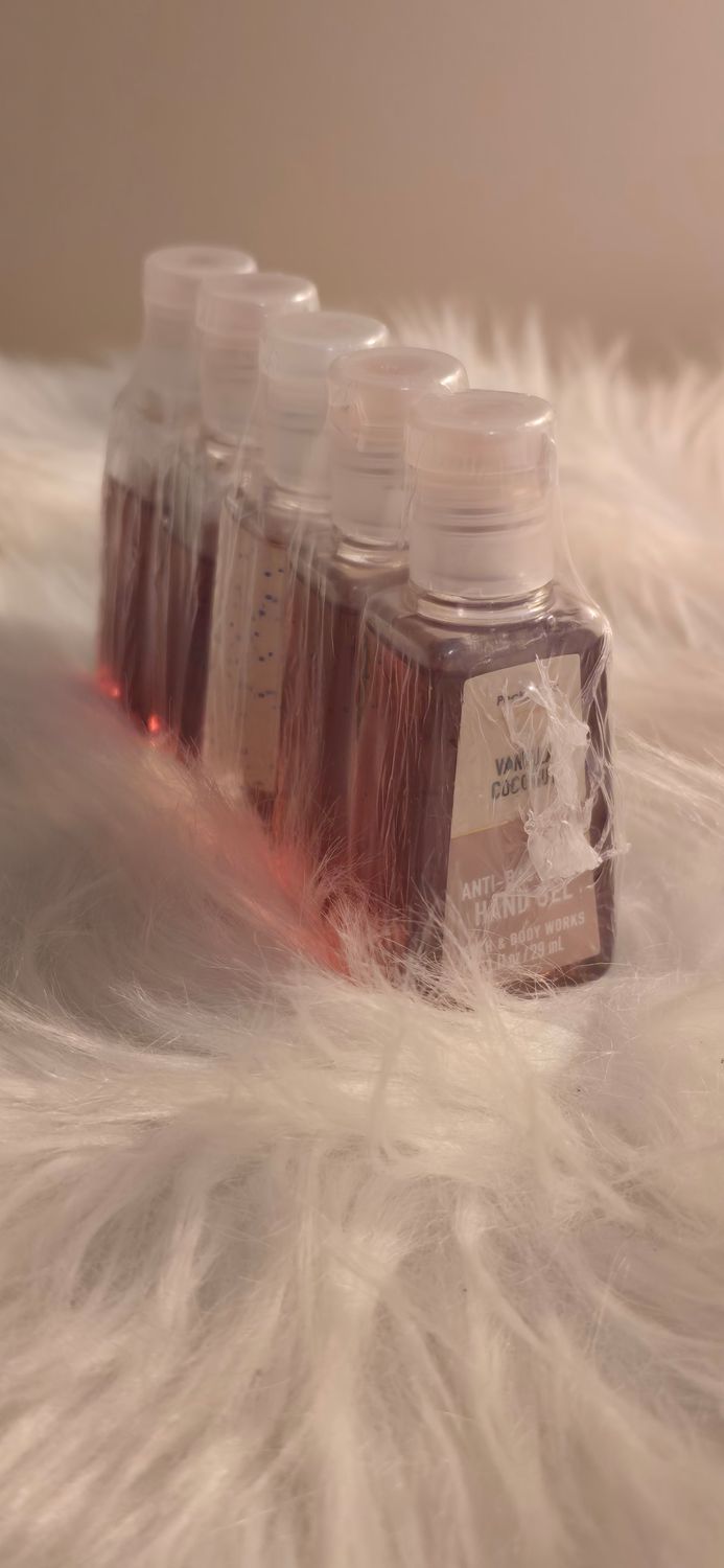 Vanilla Coconut Hand Sanitizer 5 pack
