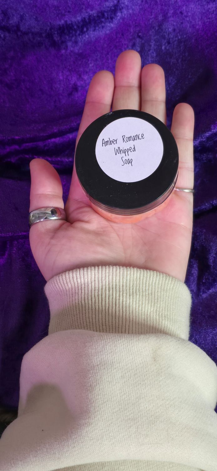 Amber Romance Whipped Soap- Medium
