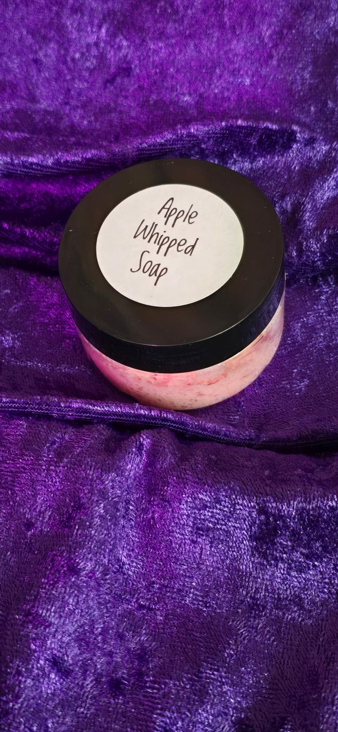 Apple Whipped Soap- Medium