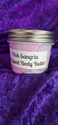 Pink Sangria Whipped Body Butter- 4oz