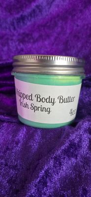 Irish Spring Whipped Body Butter- 4oz. 