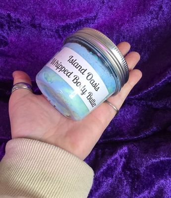 Island Oasis Whipped Body Butter- 4oz. 