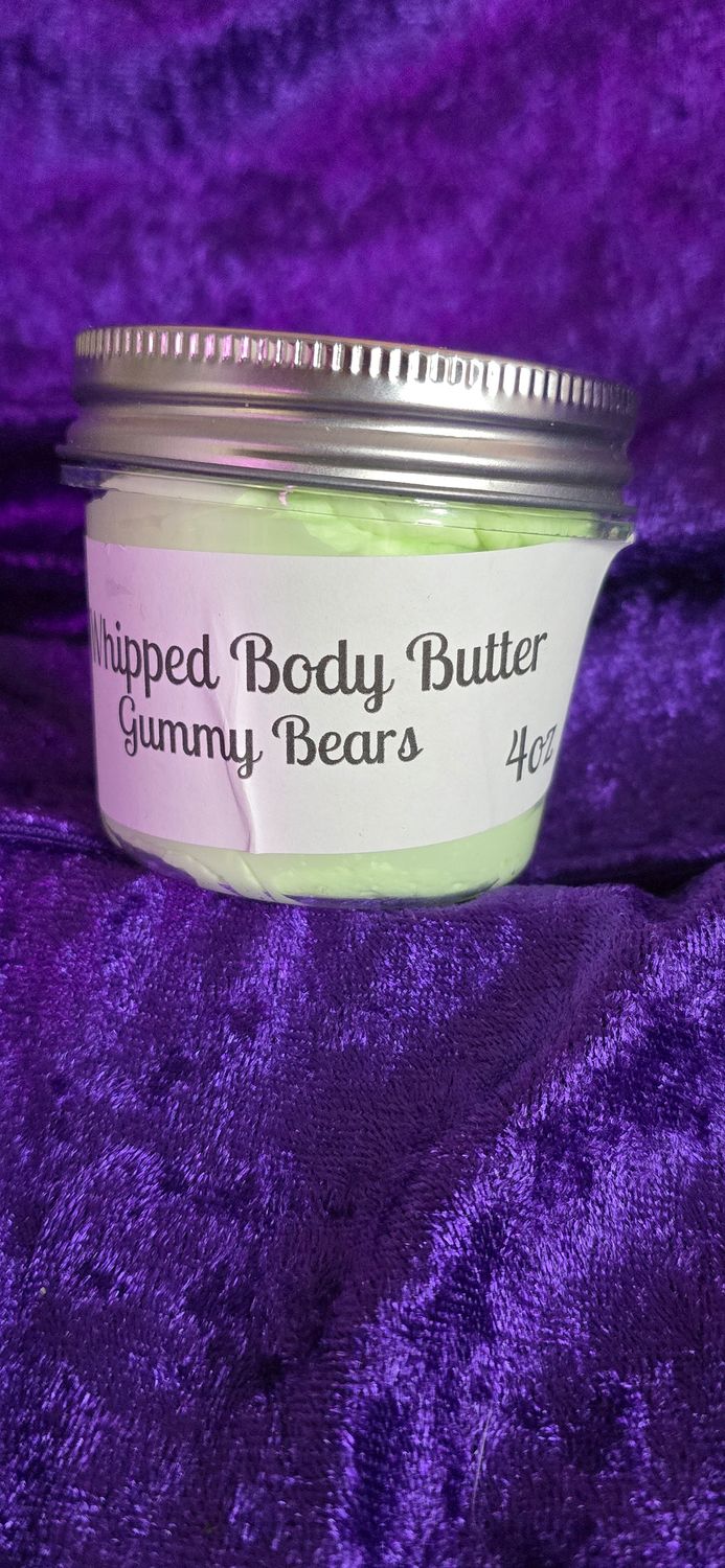 Gummy Bears Whipped Body Butter- 4oz.