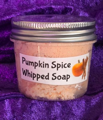 Pumpkin Spice Whipped Soap- Medium