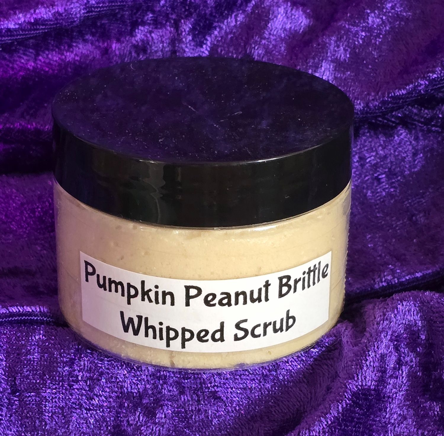 Pumpkin Peanut Brittle Whipped Scrub- Large