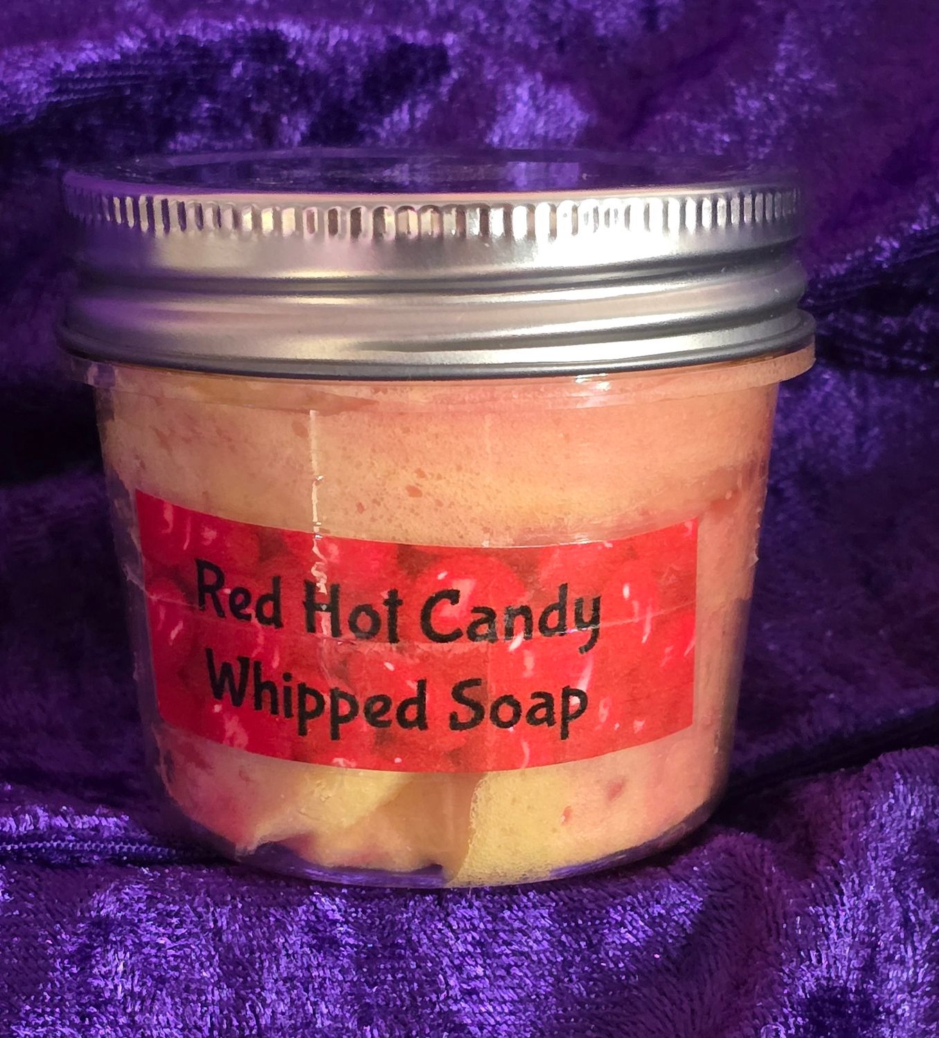 Red Hot Candy Whipped Soap- Medium