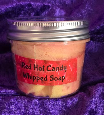 Red Hot Candy Whipped Soap- Medium