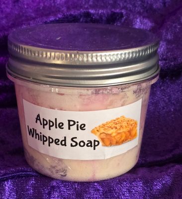 Apple Pie Whipped Soap- Medium