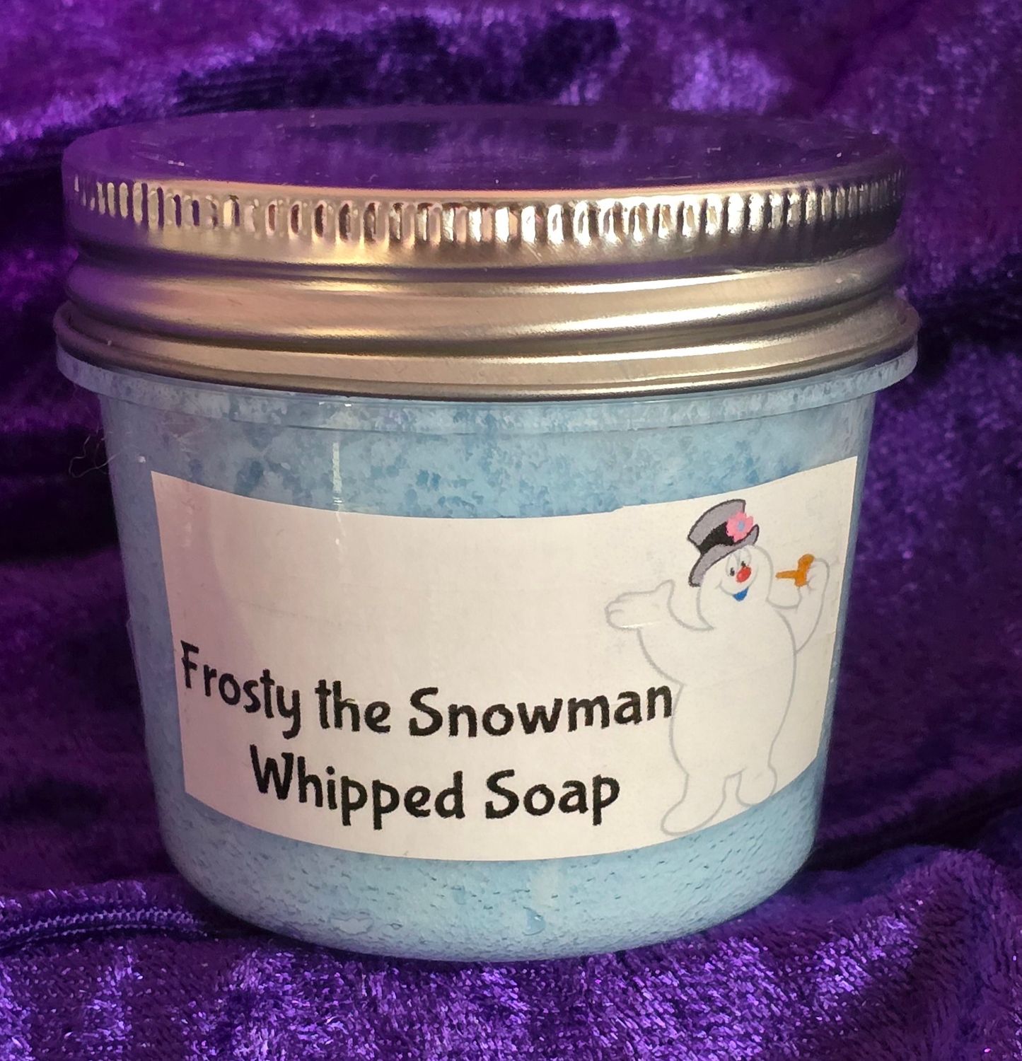 Frosty The Snowman Whipped Soap- Medium