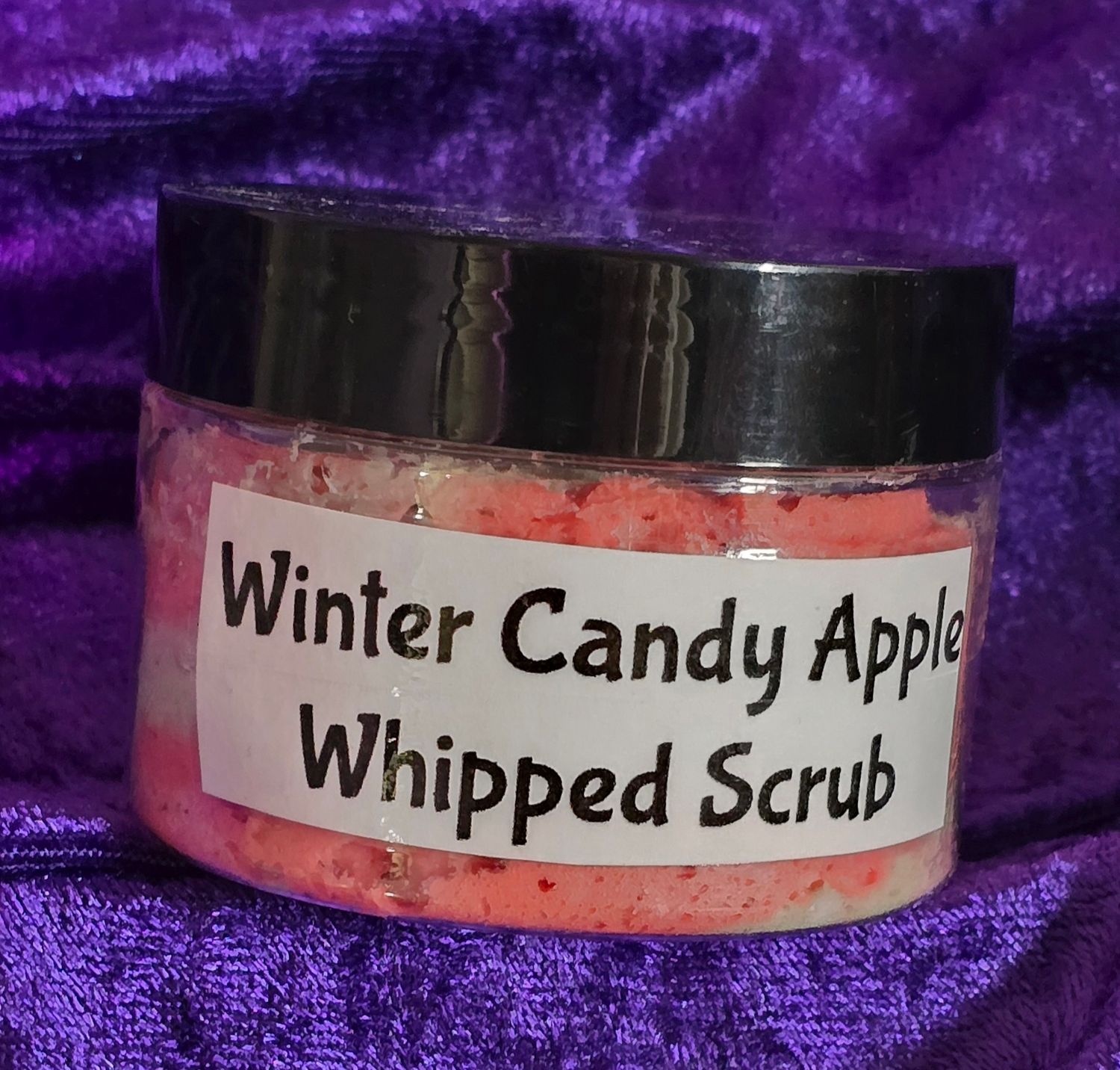 Winter Candy Apple Whipped Scrub- Large