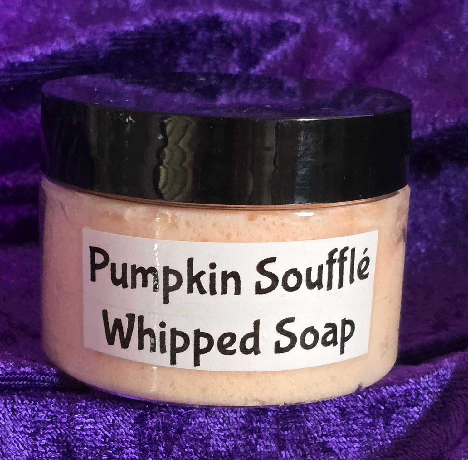 Pumpkin Soufflé Whipped Soap- Large