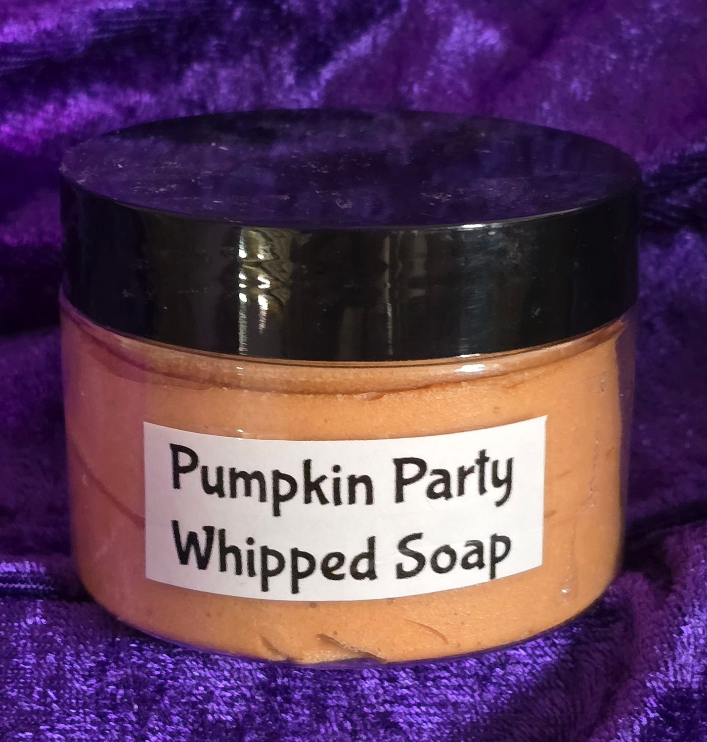 Pumpkin Party Whipped Soap- Large