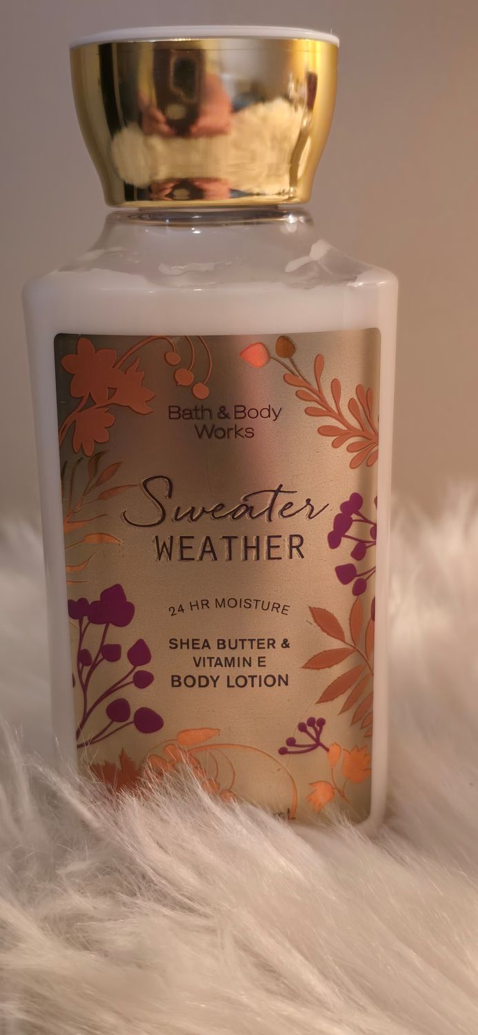 BBW Sweater Weather Lotion