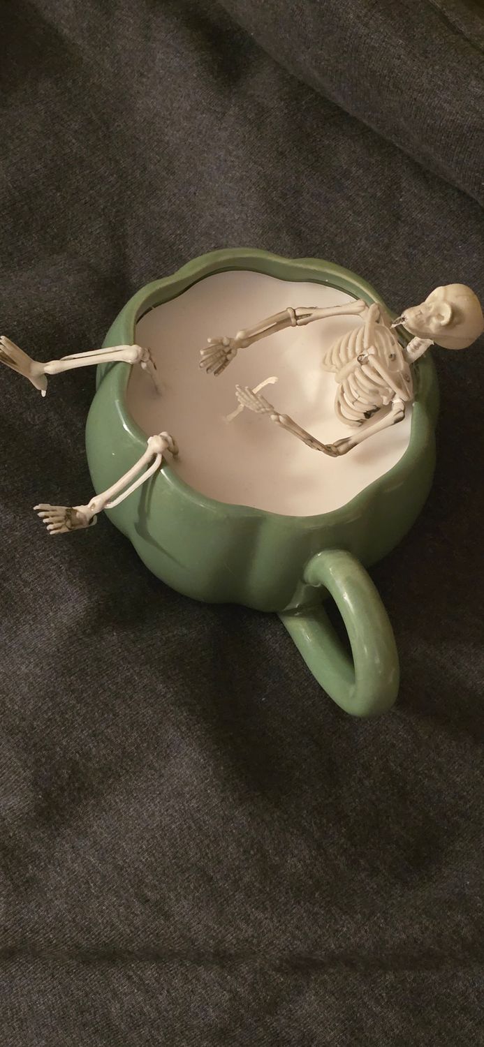 Skeleton Candle- Vanilla