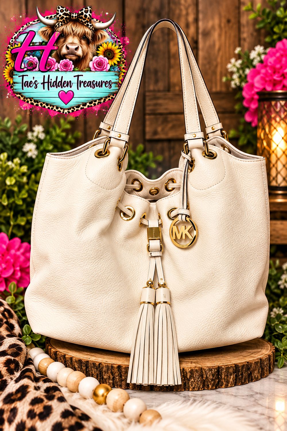 Michael Kors Camden Large Drawstring Shoulder Tote