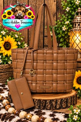 Michael Kors Basket Weave Bag