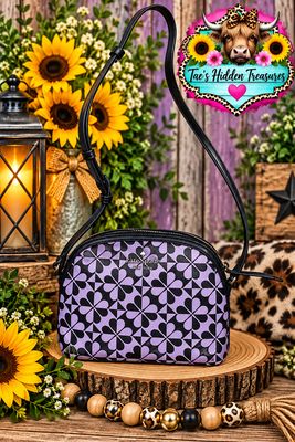 Kate Spade New York Hollie Spade Clover Geo Dome Crossbody Bag