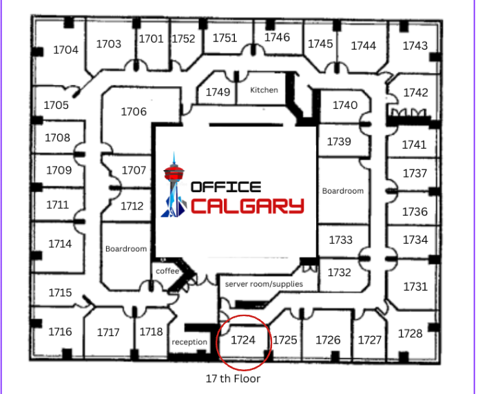 Private Office #1724 - 140 sqft -  Window View
