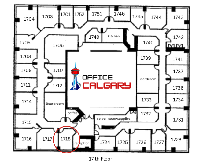 Private Office #1718 - 150 sqft -  Window View