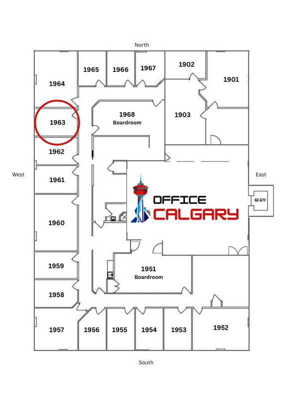 Private Office #1963 - 145 sqft - Window View