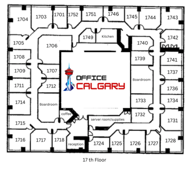 1700 th Floor - 555 4 ave SW, Calgary, Alberta