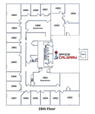 19 th Floor  - 633 6 ave SW, Calgary, Alberta T2P 2Y5