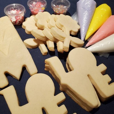 Dozen Mother&#39;s Day DIY Cookie Decorating Kit