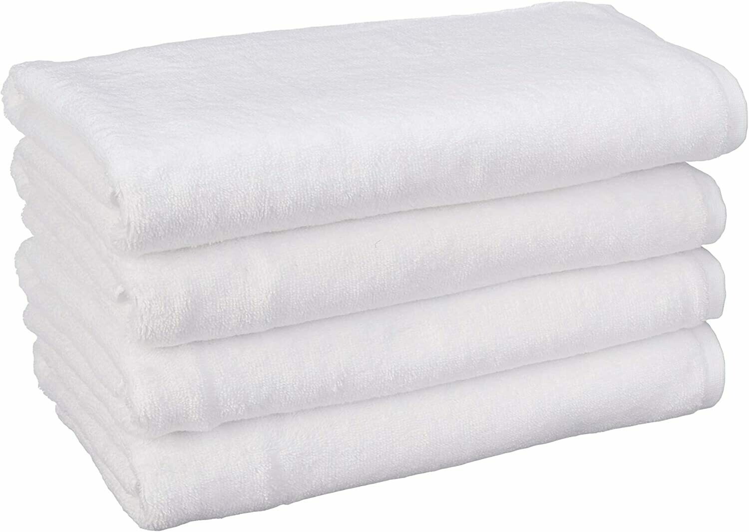 100% Cotton, 625 GSM, Highly Absorbent Bath Sheet 100 x 180 CM Premium Quality Bath Sheet Set, Pack of 4