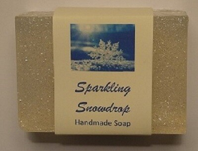 Handmade Soap - Sparkling Snowdrop